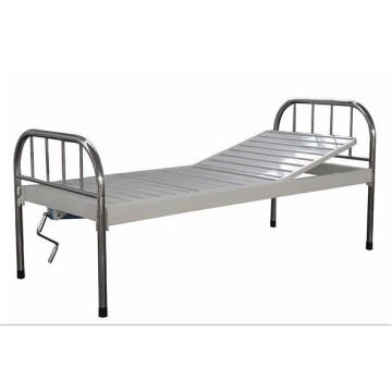 All Steel Cheap Price Simple Single One Function Crank Manual Hospital Bed Price for Medical